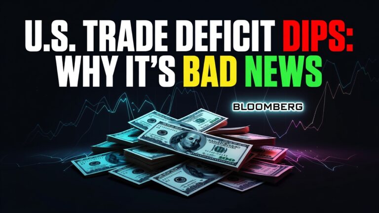U.S. Trade Deficit Dips: Why It's Bad News for Traders, August 4, 2026