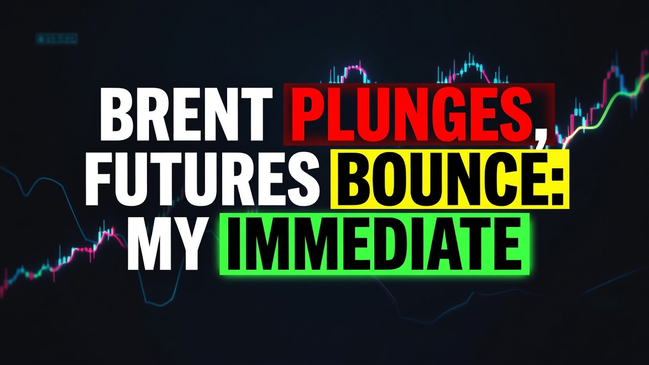 Brent Plunges, Futures Bounce: My Immediate Read — August 25, 2026