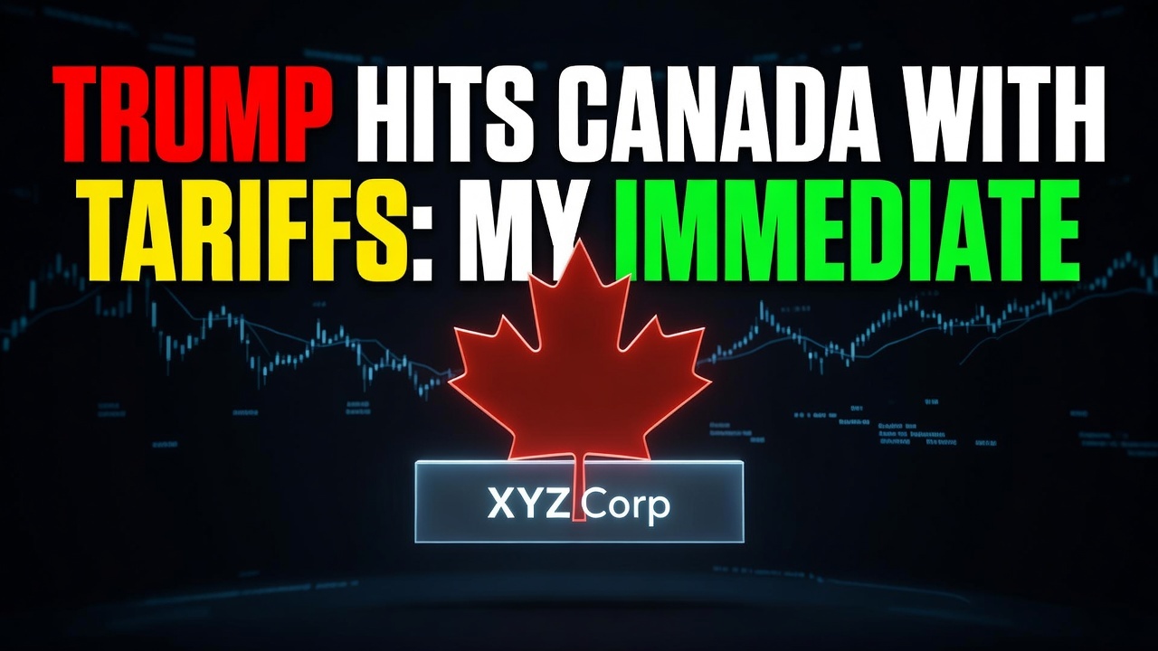 Trump Hits Canada with Tariffs: My Immediate Read for Traders — August 25, 2026