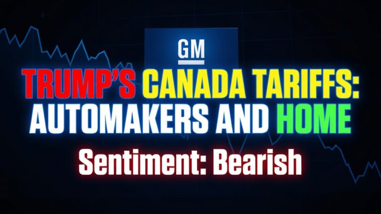 Trump's Canada Tariffs: Automakers and Home Builders Get Crushed – August 24, 2026