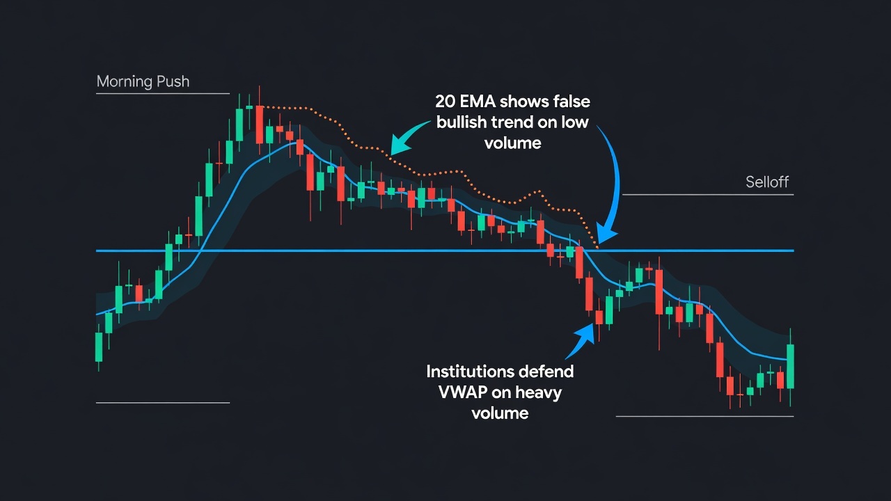 VWAP vs Moving Averages: Stop Using MAs on Intraday Charts