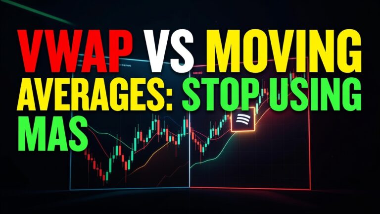 VWAP vs Moving Averages: Stop Using MAs on Intraday Charts