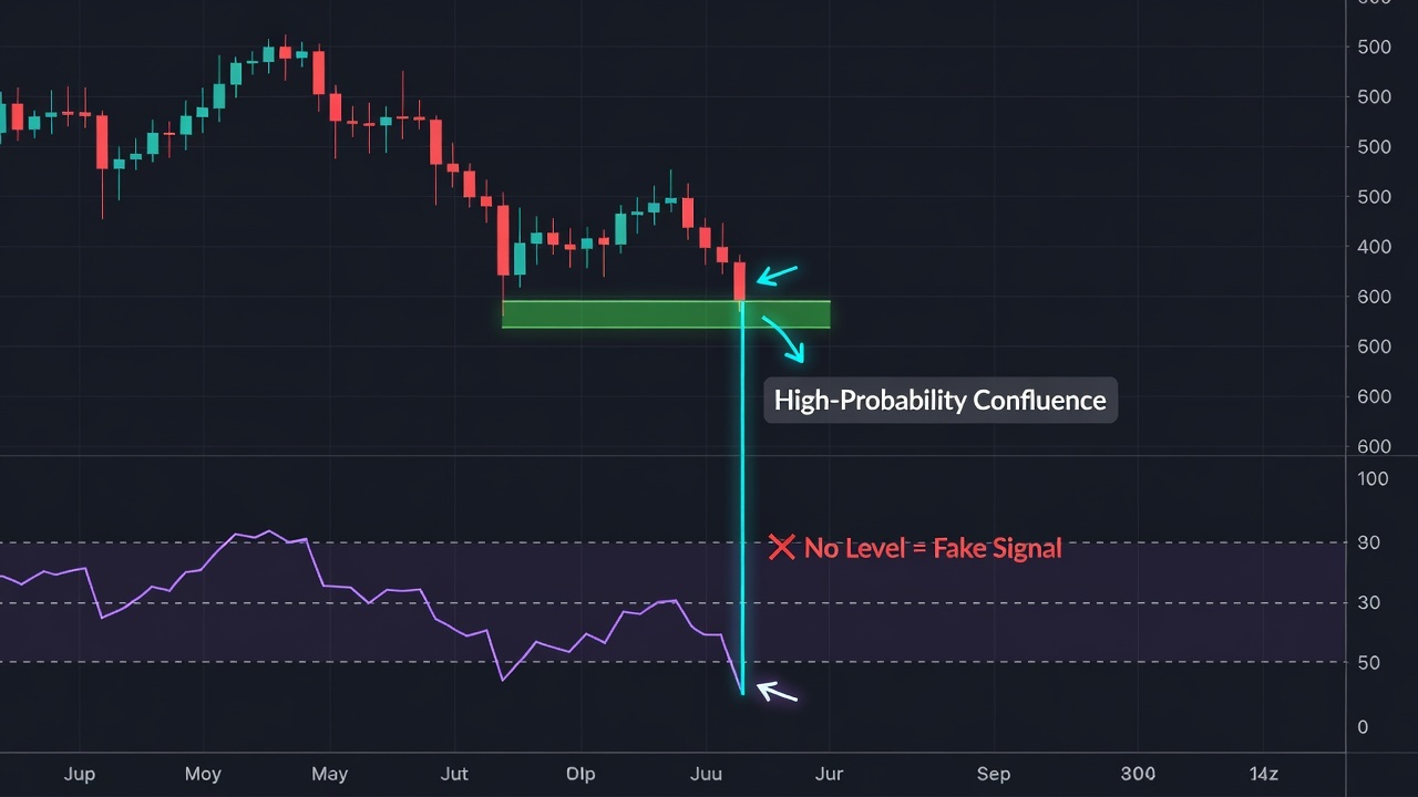 When RSI and a Key Level Line Up — That Is the Only Trade That Matters
