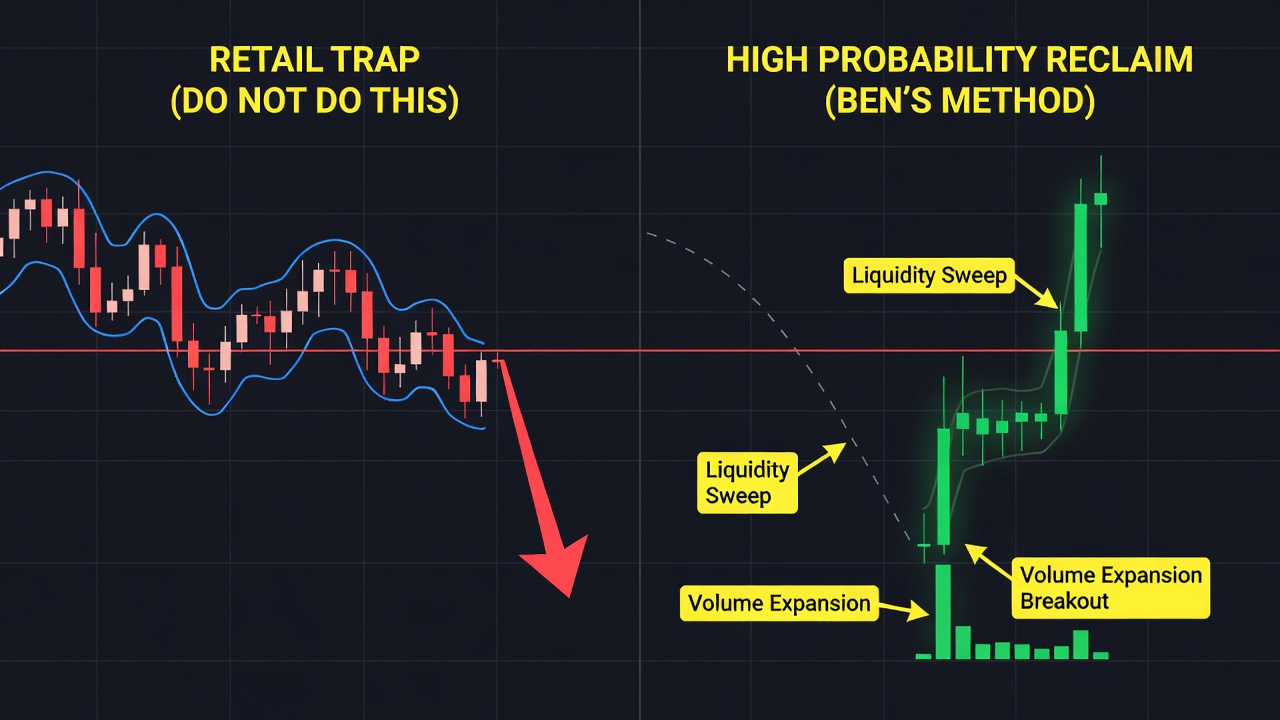 Why Buying Bollinger Band Squeezes at Support Is Blowing Up Your Account