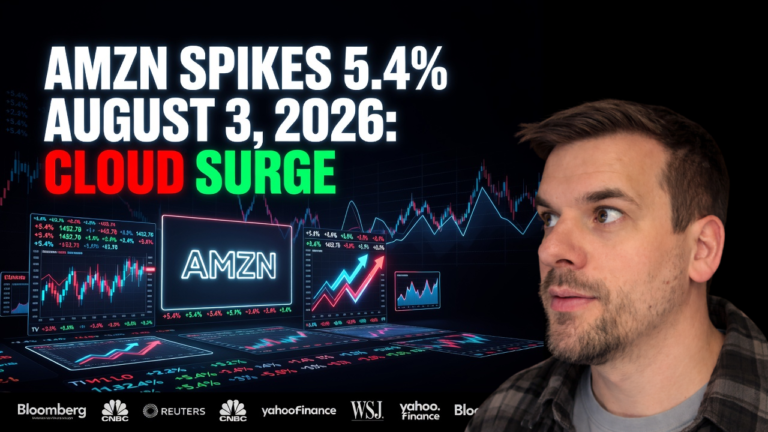 AMZN Spikes 5.4% August 3, 2026: Cloud Surge Blows Past Resistance
