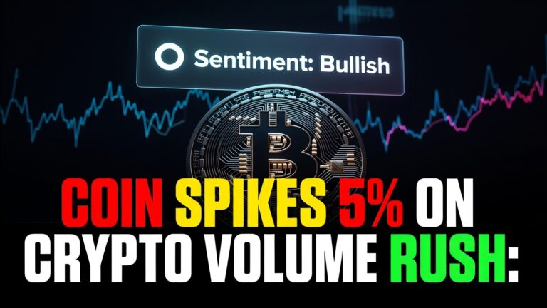 COIN Spikes 5% on Crypto Volume Rush: August 19, 2026