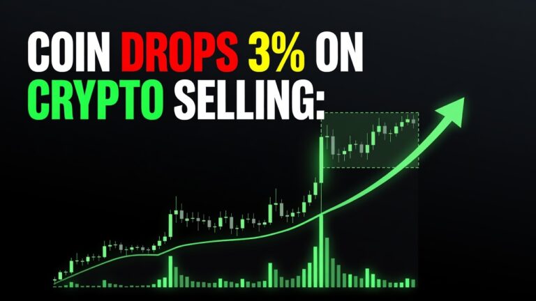 COIN Drops 3% on Crypto Selling: August 26, 2026