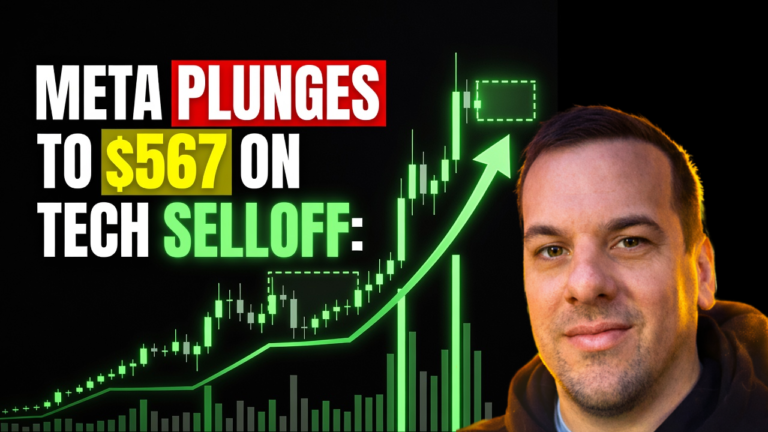 META Plunges to $567 on Tech Selloff: August 17, 2026
