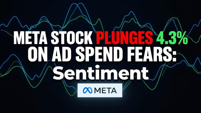 META Stock Plunges 4.3% on Ad Spend Fears: August 18, 2026