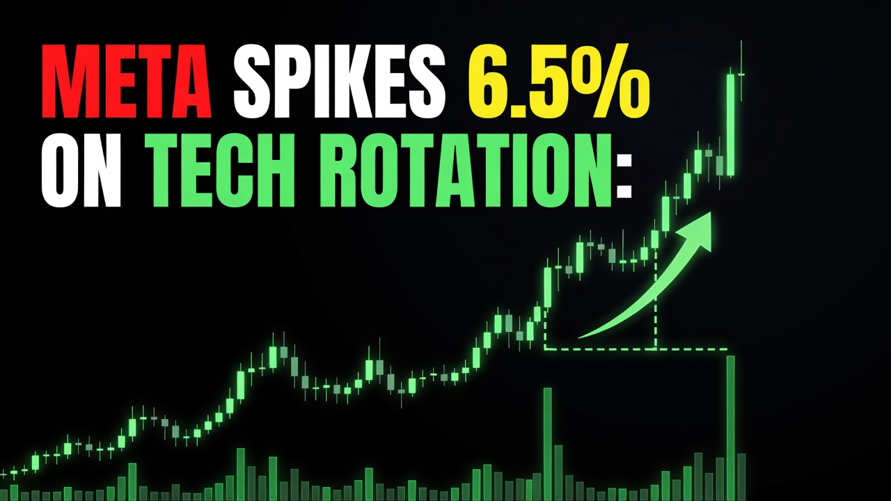 META Spikes 6.5% on Tech Rotation: August 3, 2026
