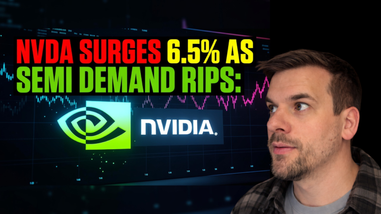 NVDA Surges 6.5% as Semi Demand Rips: August 27, 2026