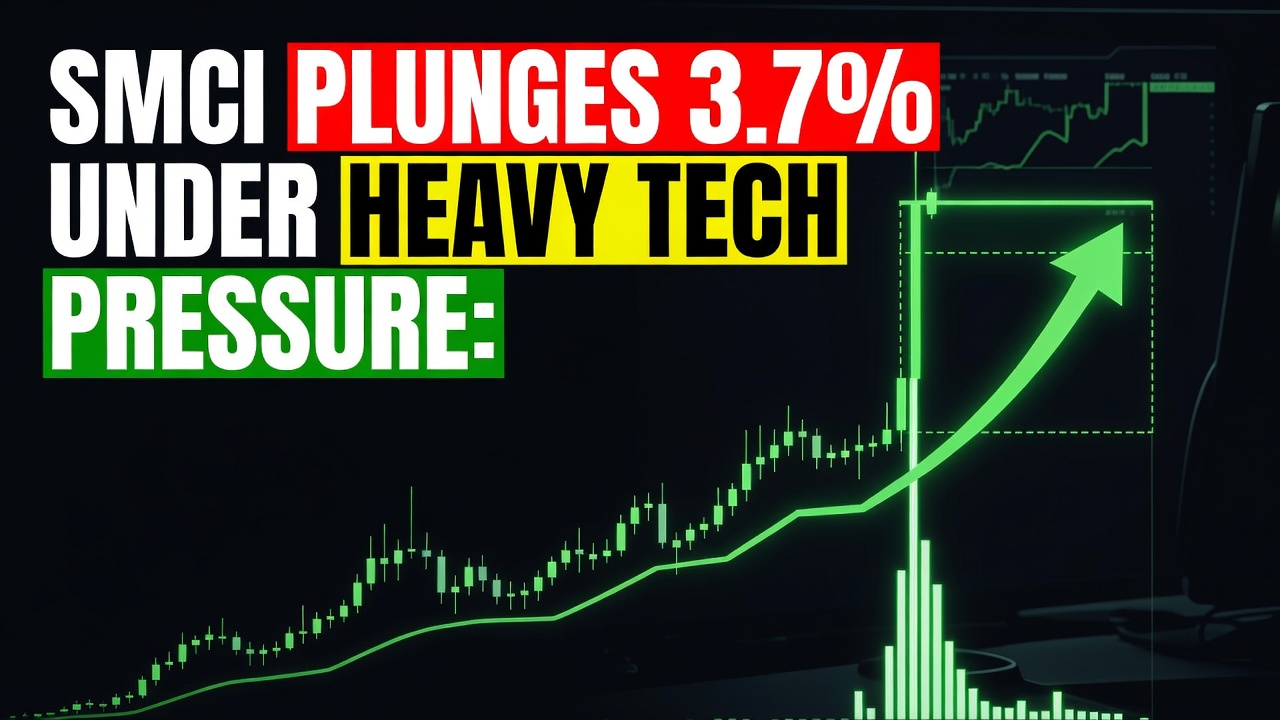 SMCI Plunges 3.7% Under Heavy Tech Pressure: August 17, 2026