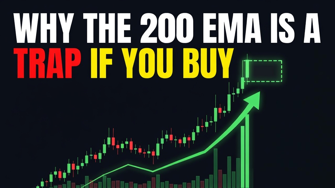 Why the 200 EMA Is a Trap if You Buy the First Touch