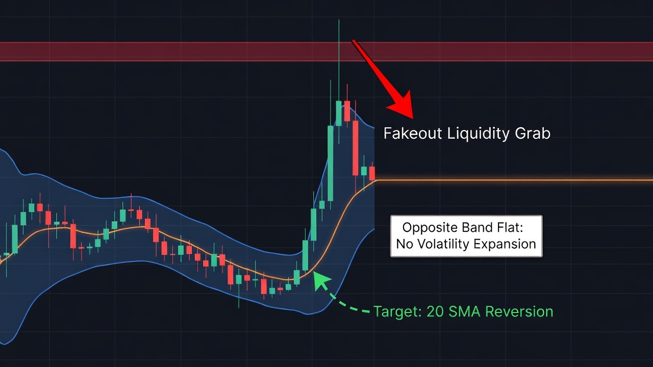 Bollinger Bands + Price Action: Spotting Fakeouts Before They Happen
