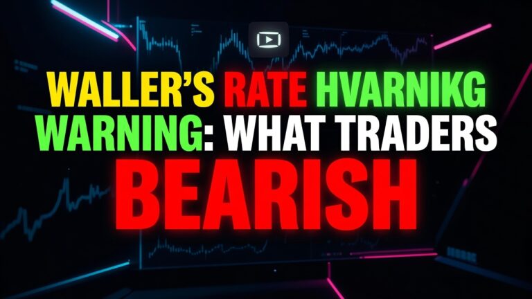Waller's Rate Hike Warning: What Traders Need to Know Now - September 3, 2026