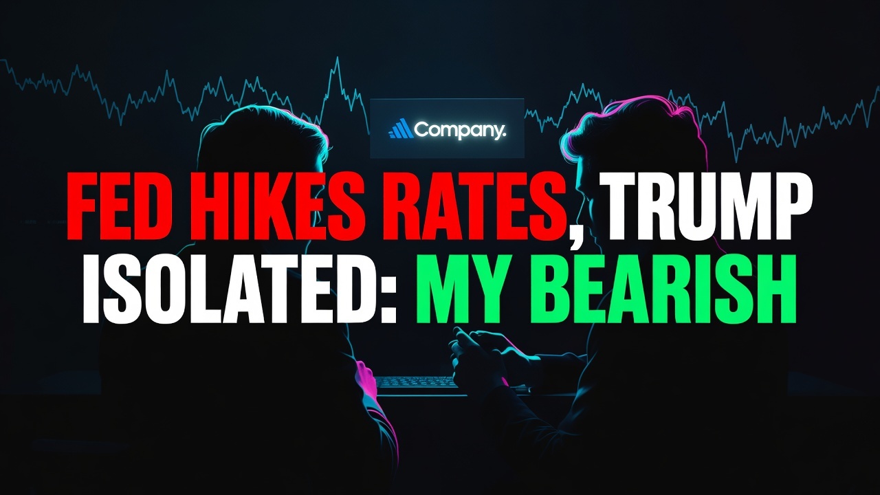 Fed Hikes Rates, Trump Isolated: My Bearish Read - September 17, 2026