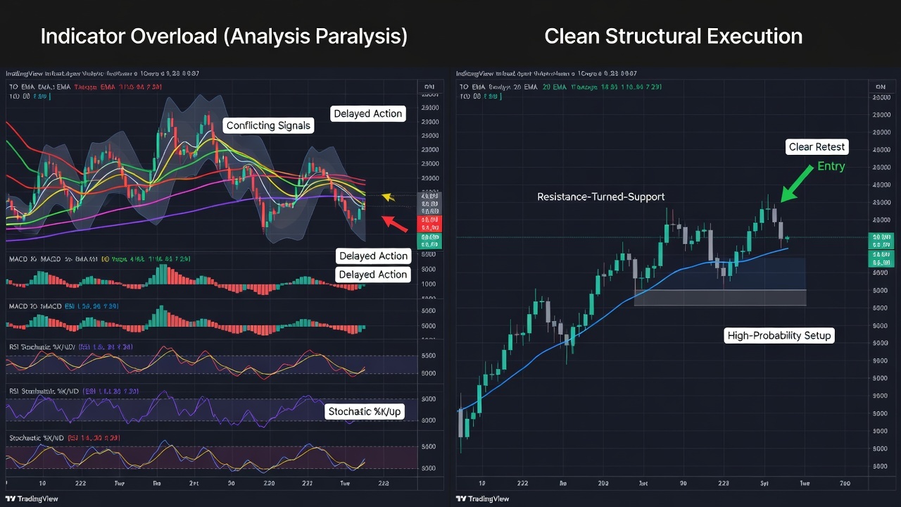 The Problem With Using Too Many Indicators at Once—You're Paralyzed