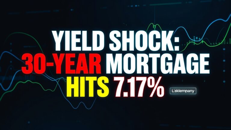 Yield Shock: 30-Year Mortgage Hits 7.17%, What Traders Need to Know RIGHT NOW September 14, 2026