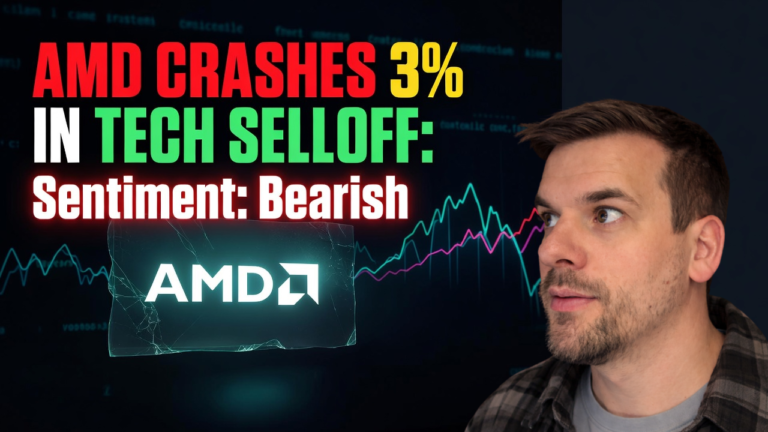 AMD CRASHES 3% in Tech Selloff: September 10, 2026