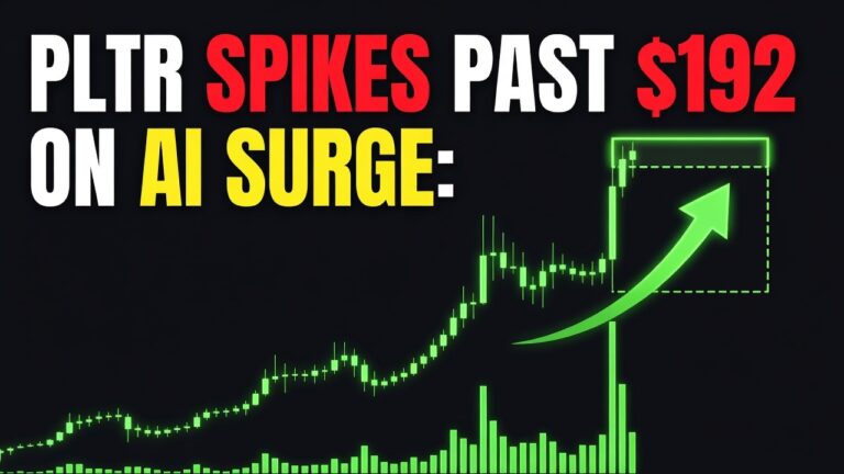 PLTR Spikes Past $192 on AI Surge: September 23, 2026