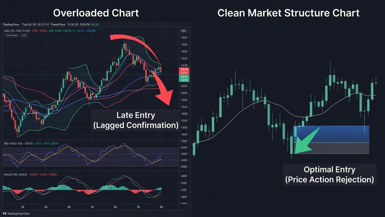 Your Five-Indicator Chart Is Why You Keep Losing Money