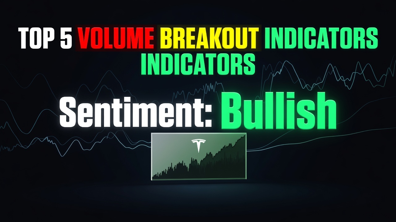 Top 5 Volume Breakout Indicators for TradingView: Spotting Institutional Moves (2026)