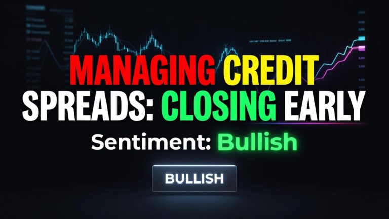 Managing Credit Spreads: Closing Early at 50% Profit