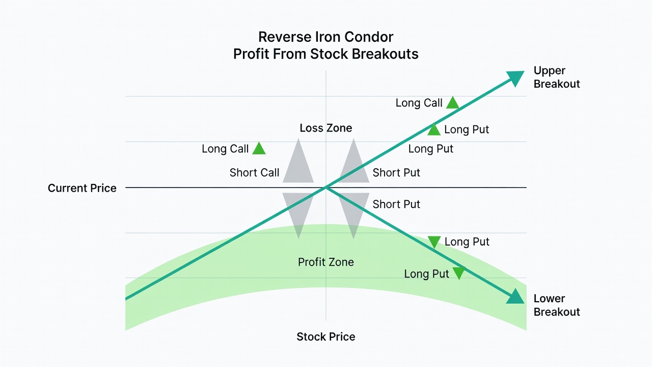 Reverse Iron Condor: How to Profit From Stock Breakouts