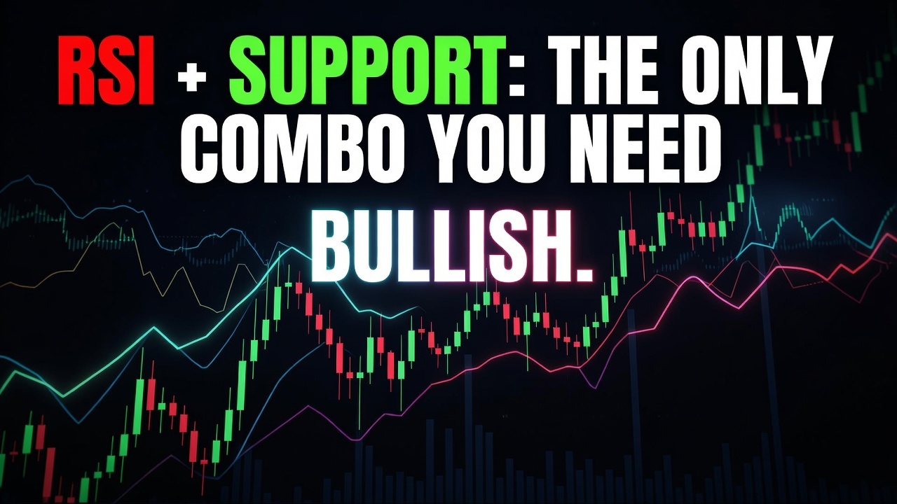 RSI + Support: The Only Combo You Need to Catch Real Bounces