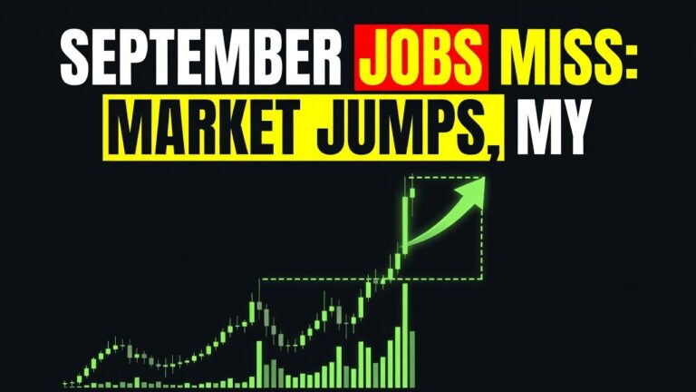 September Jobs Miss: Market Jumps, My Immediate Read October 2, 2026