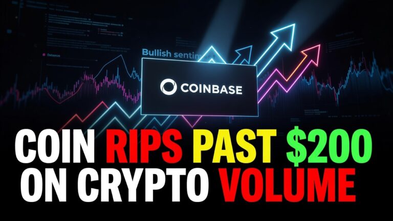 COIN Rips Past $200 on Crypto Volume: October 2, 2026 Alert