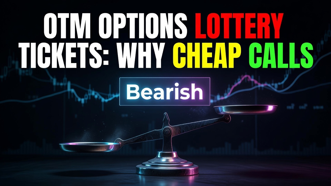 OTM Options Lottery Tickets: Why Cheap Calls Always Expire Worthless